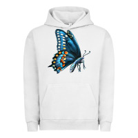 Pigment Lunar Rock Black Shallowtail Urban Hoodie - LillyAllenDesigns