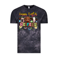Cloud Black happy easter heifers Vintage Tee - Artiststas