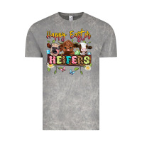 Cloud Rock happy easter heifers Vintage Tee - Artiststas