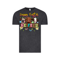 Vintage Black happy easter heifers Vintage Tee - Artiststas
