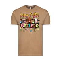 Vintage Coffee happy easter heifers Vintage Tee - Artiststas