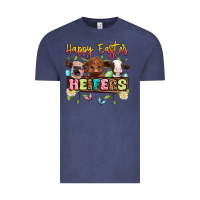 Vintage Denim happy easter heifers Vintage Tee - Artiststas