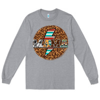 Heather Grey Country Mama Long Sleeve Tee - texasbilliewilder