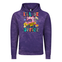 Cloud Purple i'll be in my office Vintage Hoodie - Artiststas