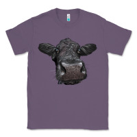 Lavender Black Angus Heifer Classic Tee - LillyAllenDesigns