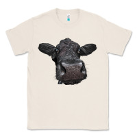 Natural Black Angus Heifer Classic Tee - LillyAllenDesigns