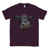 Plum Black Angus Heifer Classic Tee - LillyAllenDesigns