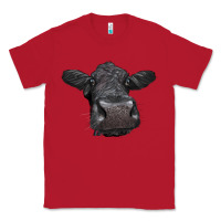 Red Black Angus Heifer Classic Tee - LillyAllenDesigns