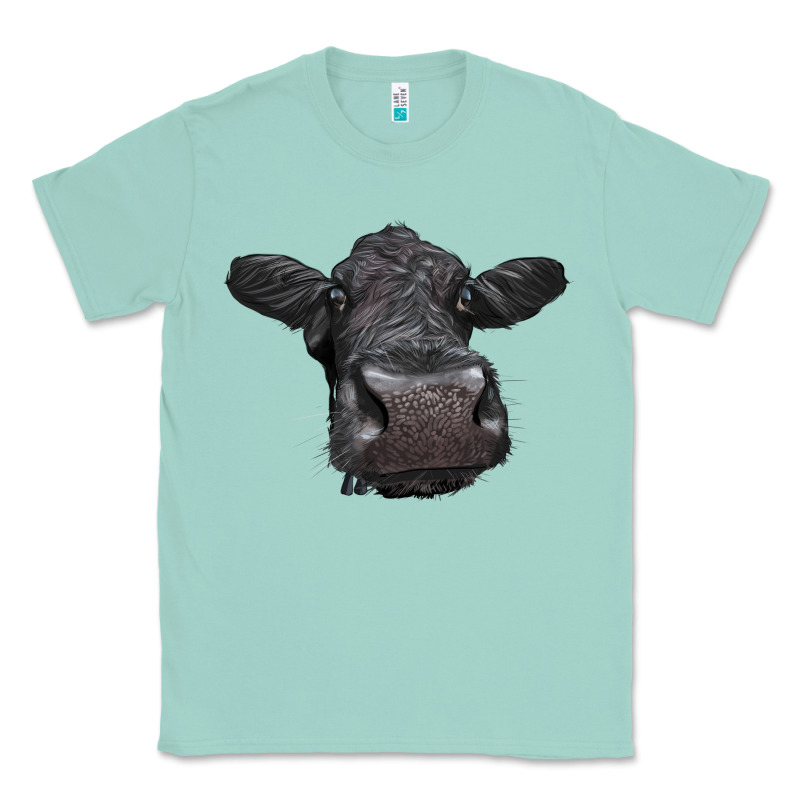Black Angus Heifer Classic Tee by LillyAllenDesigns | Teevron