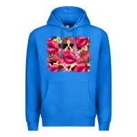 True Royal Valentine's Day pink plaid red glitter cowhide Premium Hoodie - FaDigitalArtStudio