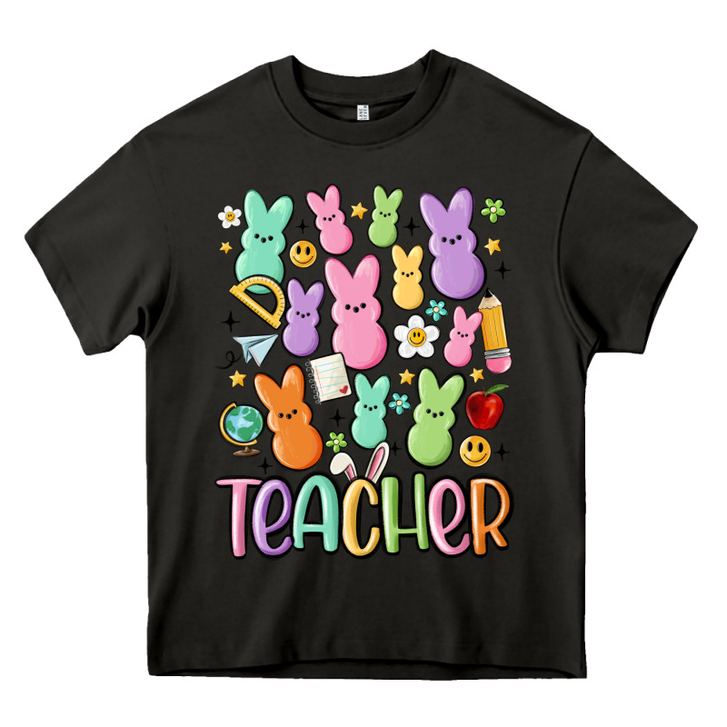 Teacher Bunny's Heavy Core Tee by MaliasSmallBusiness | Teevron