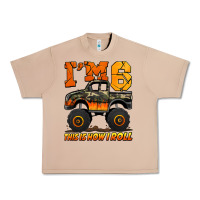 Burro i'm six this is how i roll monster truck birthday Urban Heavy Tee - Jasminsmagicworld