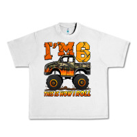 Lunar Rock i'm six this is how i roll monster truck birthday Urban Heavy Tee - Jasminsmagicworld