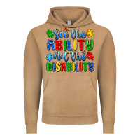 Vintage Camel see the ability not the disability Vintage Hoodie - Artiststas