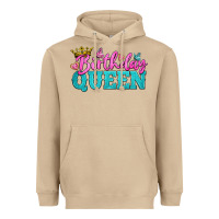 Mushroom birthday queen Heavyweight Hoodie - BundleAndBundleShop