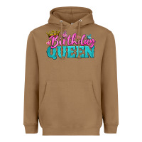 Toasted Coconut birthday queen Heavyweight Hoodie - BundleAndBundleShop