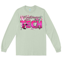 Matcha Breast Cancer Maintenance Tech Long Sleeve Tee - texasbilliewilder