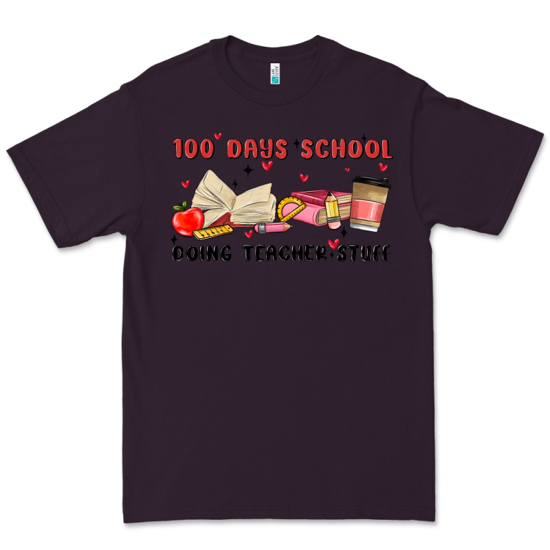 100 Days School Premium Tee by MaliasSmallBusiness | Teevron