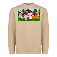 Mushroom cute farm animals Heavyweight Sweatshirt - TumblerDesignByShophia