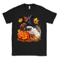 Black Halloween Hedgehog Classic Tee - LillyAllenDesigns