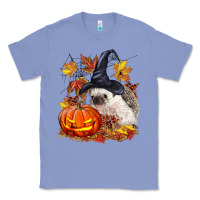 Colony Blue Halloween Hedgehog Classic Tee - LillyAllenDesigns