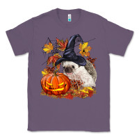 Lavender Halloween Hedgehog Classic Tee - LillyAllenDesigns