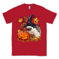 Red Halloween Hedgehog Classic Tee - LillyAllenDesigns
