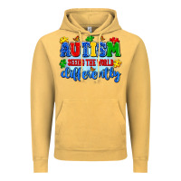 Vintage Mustard autism seeing the world differently Vintage Hoodie - Artiststas