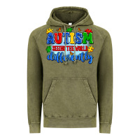 Vintage Olive autism seeing the world differently Vintage Hoodie - Artiststas