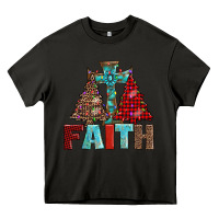 Asphalt cross and christmas trees Heavy Core Tee - AdoDesignShop