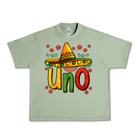 Oil Green uno my first mexican birthday Urban Heavy Tee - Jasminsmagicworld