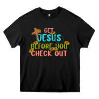 Black get jesus before you check out Heavy Core Tee - MaliasSmallBusiness