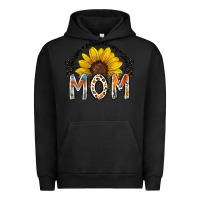 Pigment Black mom sunflower Urban Hoodie - RacoonDesign