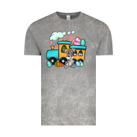 Cloud Rock easter train Vintage Tee - Artiststas