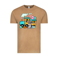 Vintage Camel easter train Vintage Tee - Artiststas