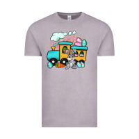 Vintage Zinc easter train Vintage Tee - Artiststas