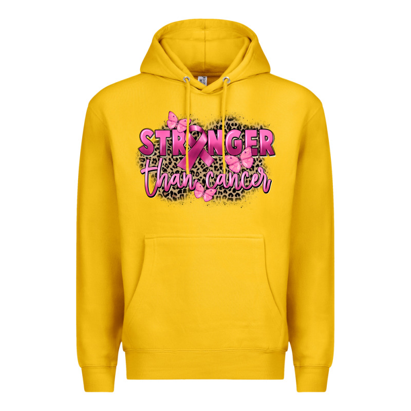 Stronger Than Cancer Premium Hoodie by FaDigitalArtStudio | Teevron