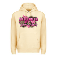 Pina Colada Stronger than Cancer Premium Hoodie - FaDigitalArtStudio