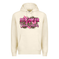 Tofu Stronger than Cancer Premium Hoodie - FaDigitalArtStudio