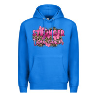 True Royal Stronger than Cancer Premium Hoodie - FaDigitalArtStudio