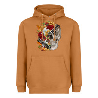 Meerkat skull kinda emotionless kinda emotional Heavyweight Hoodie - FaDigitalArtStudio