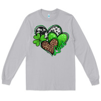 Moon Dust St. Patrick's Day hearts Long Sleeve Tee - Jasminsmagicworld