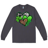 Smoke St. Patrick's Day hearts Long Sleeve Tee - Jasminsmagicworld