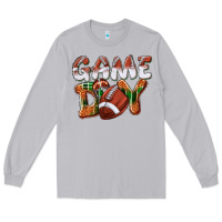 Moon Dust Game day leopard Football Long Sleeve Tee - NancyCooperArtShop
