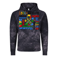 Cloud Black autism awareness typography Vintage Hoodie - Artiststas