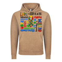 Vintage Coffee autism awareness typography Vintage Hoodie - Artiststas