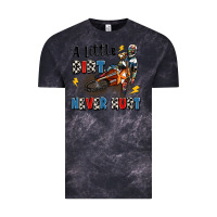 Cloud Black a little dirt never hurt Vintage Tee - Artiststas