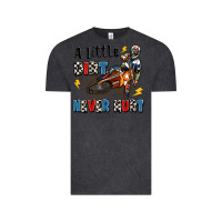 Vintage Black a little dirt never hurt Vintage Tee - Artiststas