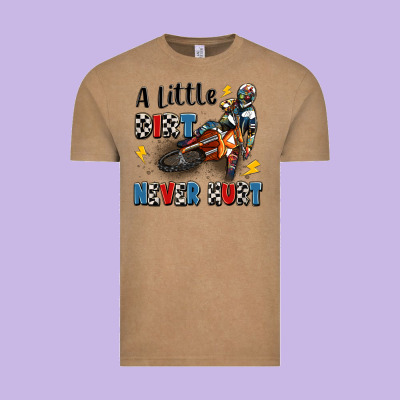 A Little Dirt Never Hurt Vintage Tee Designed By Artiststas