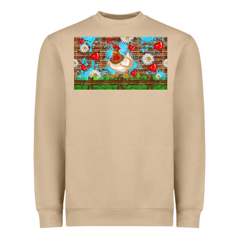 Cute Chicken Heavyweight Sweatshirt by TumblerDesignByShophia | Teevron